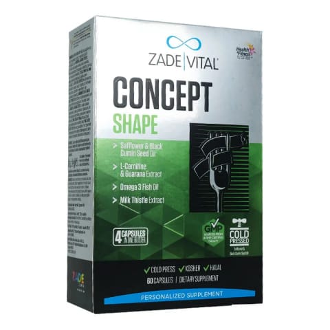 Zade Vital Concept Shape 60 کپسول