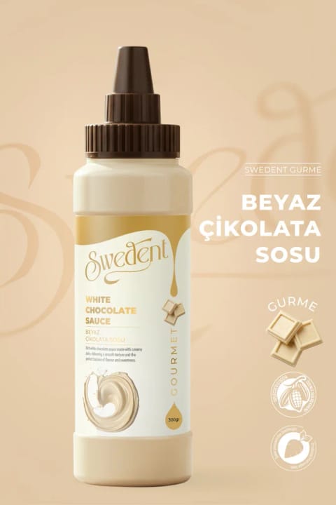 سس شکلات سفید گورمهای Swedent