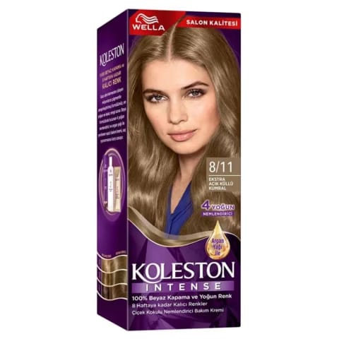 رنگ مو Koleston Intense 8/11 بلوند خاکستری خیلی روشن