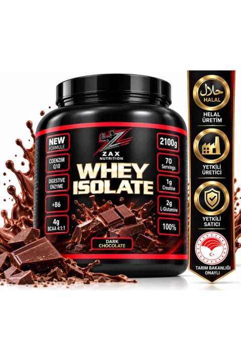 پروتئین وی (BCAA) zax nutrition غنی ۲۱۰۰ گرم ۷۰ سروینگ