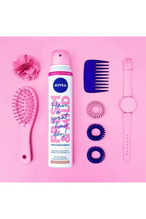 NIVEA Fresh & Mild شامپو خشک اسپری برای موهای با تناژ متوسط 200 میلیلیتر