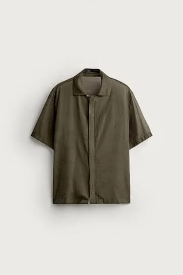 FLUID JACQUARD SHIRT