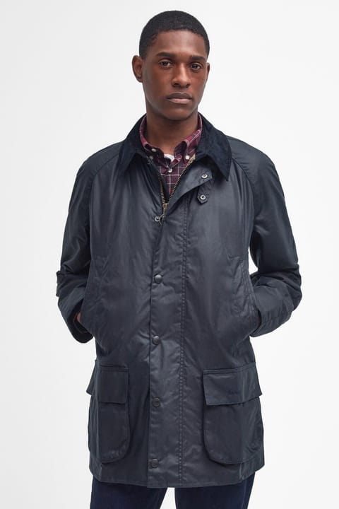کاپشن چرب Barbour Bristol NY92 Navy