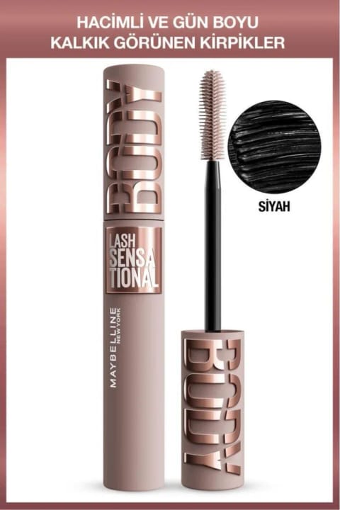 Maybelline New York Lash Sensational Body Maskara - حجمدهنده و بلندکننده مژه برای تمام روز