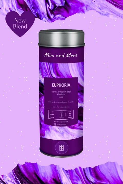 چای Euphoria میم اند مور - ترکیب گل نیلوفر آبی با تمشک، ۵۰ گرم