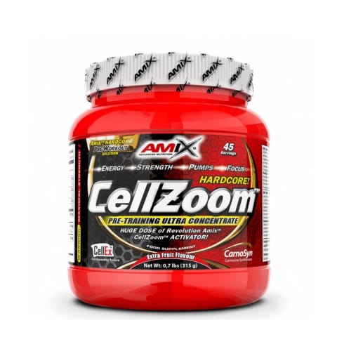 پودر پیش از تمرین Amix CellZoom Hardcore Pump Activator حاوی Creatine + Arginine + Beta alanine 315 گرم