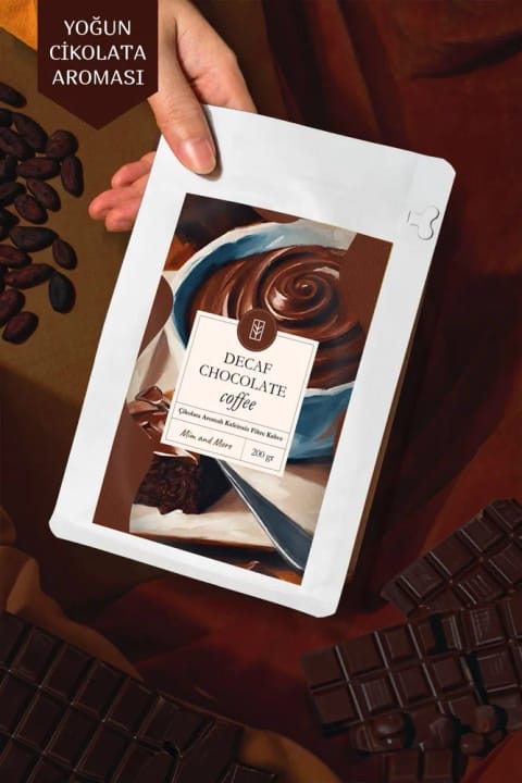 Mim and More دکافه Chocolate Coffee - قهوه فیلتر بدون کافئین با طعم شکلات