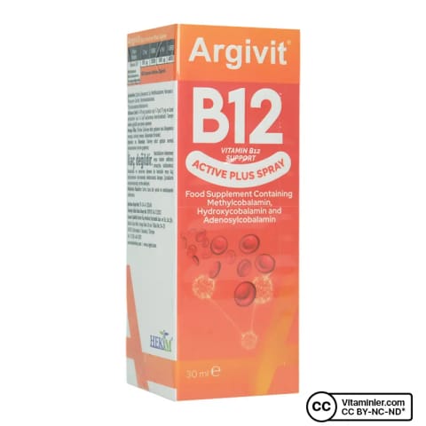 Argivit Vitamin B12 1000 Mcg 30 mL اسپری