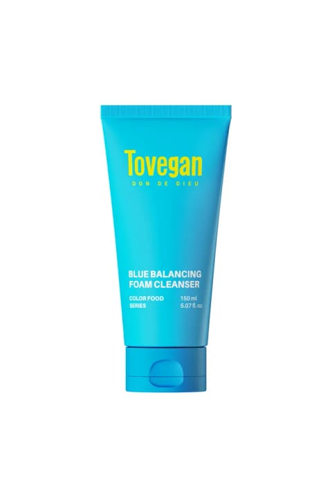 Tovegan Colorfood Series Blue Balancing Foam Cleanser 150ml