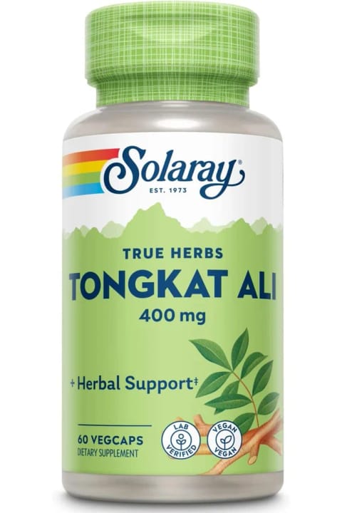 Solaray Tongkat Ali 400 mg 60 Capsules محصول آمریکا DaphneLabs