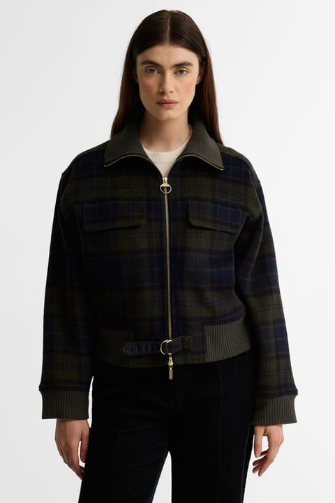 پیراهن بیرونی مردانه Barbour مدل Ivybridge TN43 طرح Shadow Classic Tartan