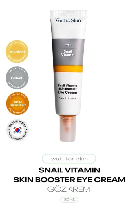 wati for skin کرم دور چشم روشن‌کننده با عصاره حلزون و Vitamin C