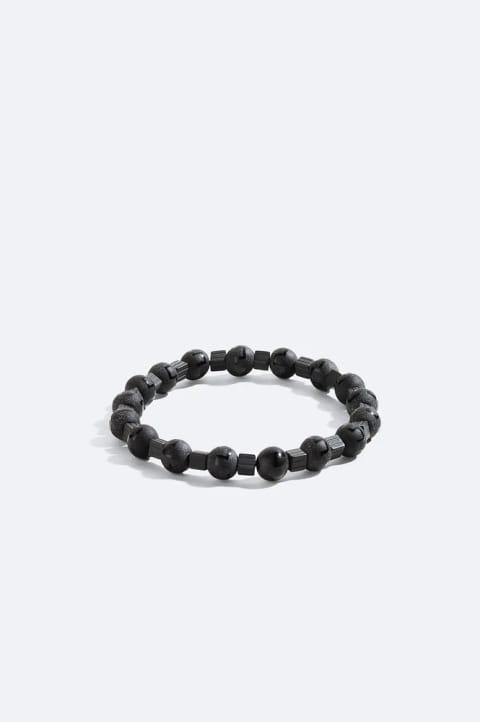 دستبند Onyx و Hematite طرح مشکی
