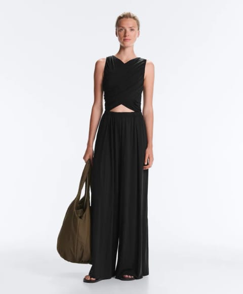 Crossover jumpsuit از جنس ترکیب مودال