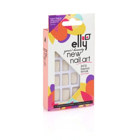 ناخن مصنوعی Elly مدل ۲۴ عددی ELLYNAIL0067