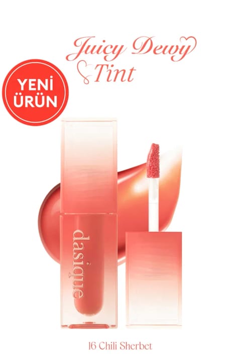 dasique Juicy Dewy Tint — 16 Chili Sherbet