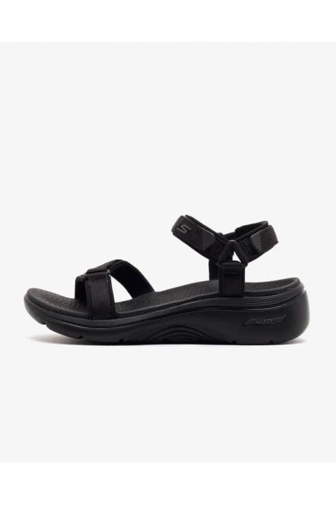 صندل زنانه SKECHERS GO WALK ARCH FIT 2.0 مشکی 140876 BBK