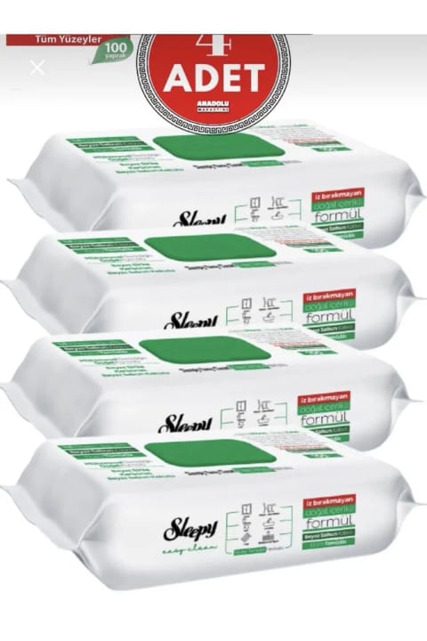 Sleepy Easy Clean دستمال تمیزکننده ۴ بسته ۴۰۰ عددی