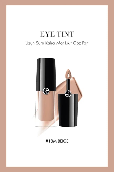 Giorgio Armani Eye Tint سایه مایع مات ماندگار طولانی 18M Beige 3614273...