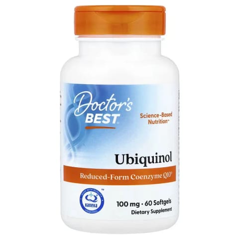 Doctor's Best Ubiquinol Coenzyme Q10 Cognitive Support Black pepper 100 mg 60 Softgels