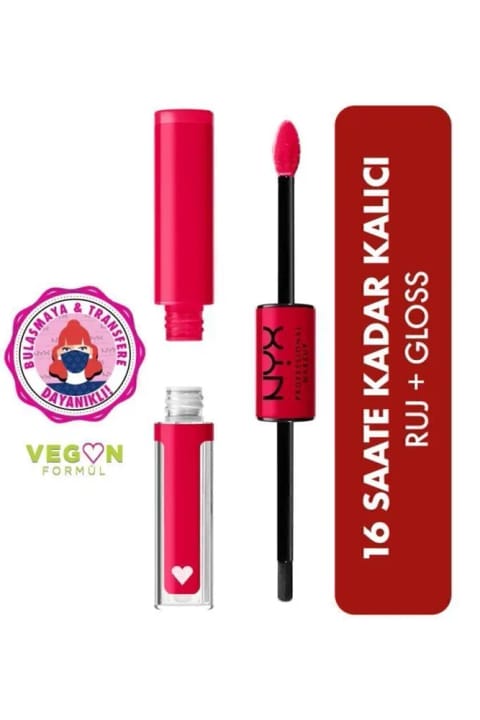 NYX Professional Makeup Shine Loud High Shine Lip Color On A Mission - رژ لب