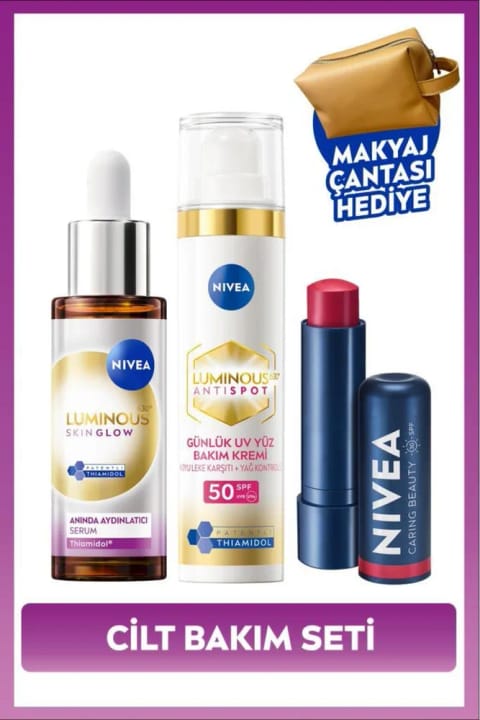 NIVEA Luminous630 Thiamidol ضد لک کرم روز 40ml، سرم و قرمز ...