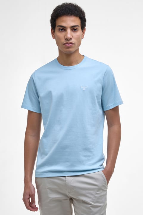 تی‌شرت اسپرت Barbour مدل BU17 رنگ Pale Sky