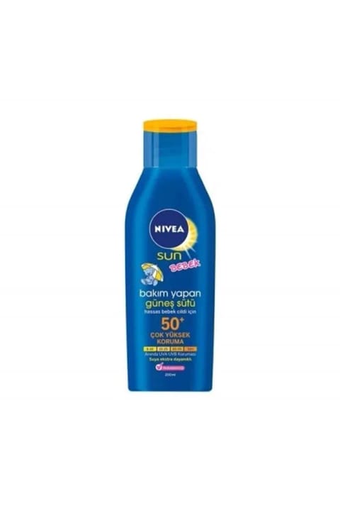 لوسیون ضدآفتاب کودکان NIVEA Sun SPF 50+ محافظ و مراقبتی پوست حساس ۲۰...