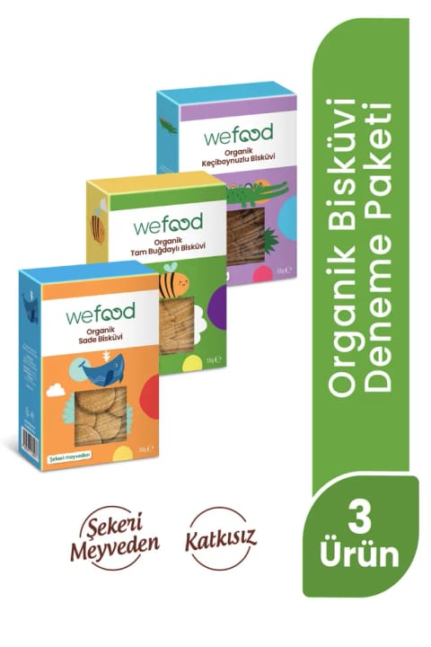 Wefood Kids بیسکویت بسته آزمایشی