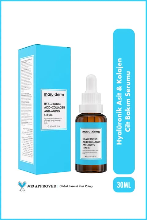 Maru.Derm سرم مراقبت از پوست Hyaluronic Acid & Collagen 30 ML