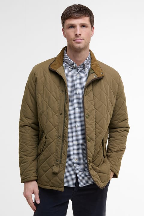 Barbour کاپشن شانهای ضدآب Shoveler OL52 Clay