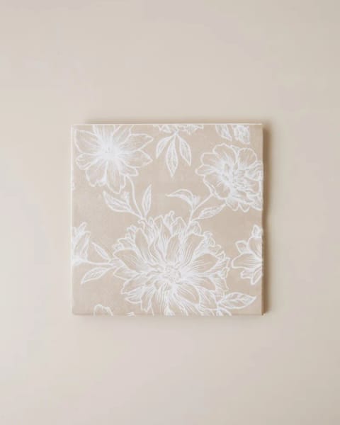 دستمال کاغذی Beige Blossom ۲۰ عددی ۳۳x۳۳ سانتی‌متر بژ
