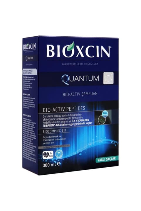 Bioxcin Quantum شامپو 300 میلی‌لیتری موی چرب
