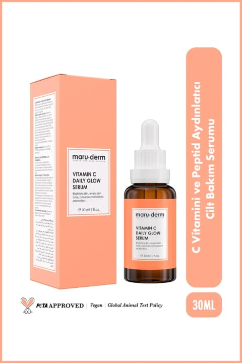 مارودرم سرم روشنکننده پوست با Vitamin C و Peptide 30 میلیلیتر