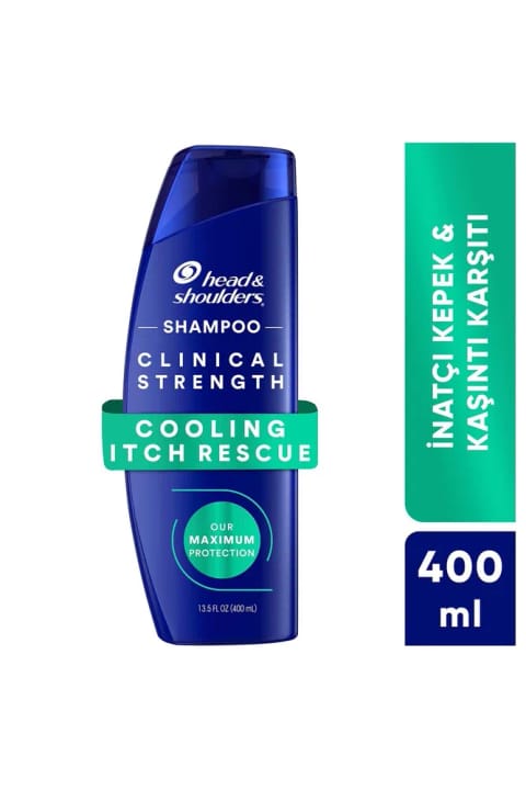 شامپو Head & Shoulders Clinical Strength Cooling Itch Rescue 400 میلی‌لیتر
