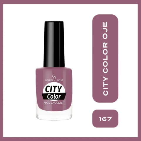 گلدن رز City Color Nail Lacquer Oje 167