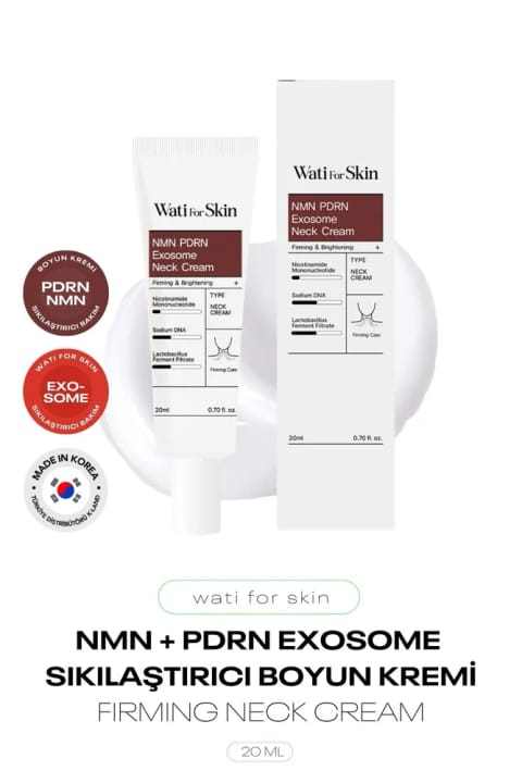 wati for skin کرم سفتکننده گردن NMN PDRN Exosome