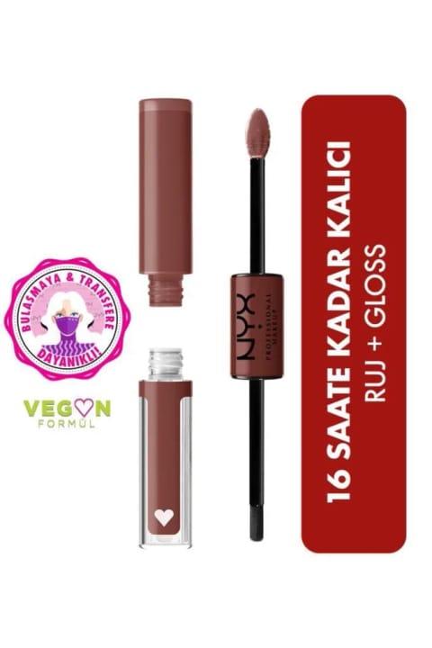 رژ لب NYX Professional Makeup Shine Loud High Shine - Boundary Pusher
