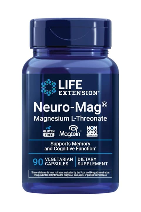 Life Extension Neuro-Mag Magnesium L-Threonate، سلامت حافظه، ...