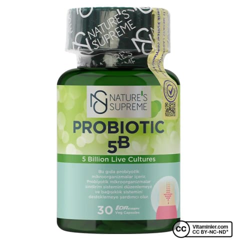 Nature's Supreme Probiotic 5B 30 کپسول
