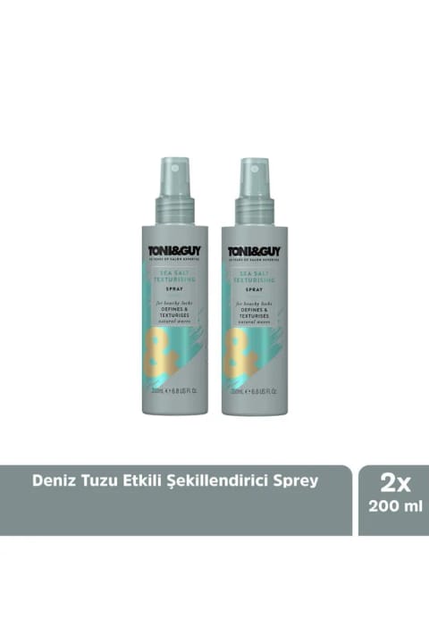 Toni&Guy اسپری حالتدهنده مو با اثر نمک دریا x2