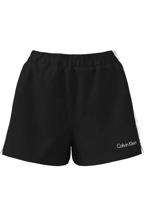 شورت مشکی روزمره زنانه با لوگوی Calvin Klein
