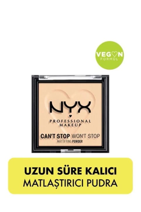 پودر ماتکننده NYX Professional Makeup Can’t Stop Won’t Stop - Light