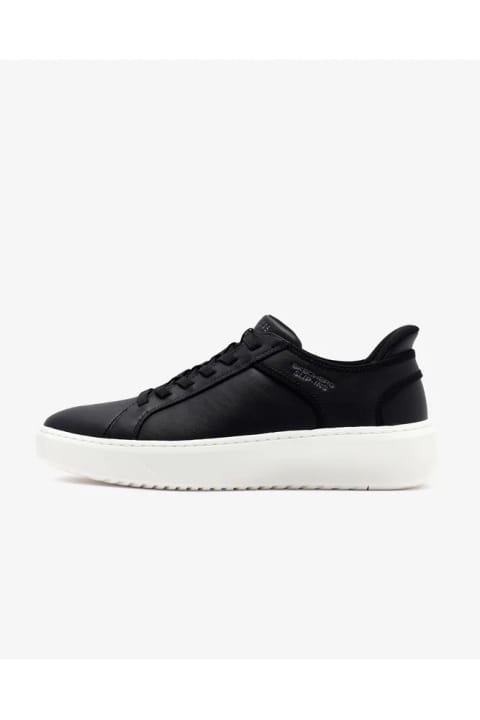 SKECHERS Court Break - کتانی مردانه مشکی Double Vented مدل 183177 Blk