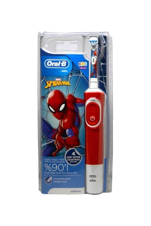 Oral-B D100 مسواک شارژی کودکانه اسپایدرمن
