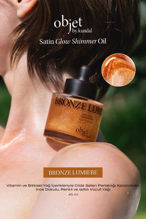 Kundal روغن بدن درخشان و شاینی Satin Glow Shimmer Oil