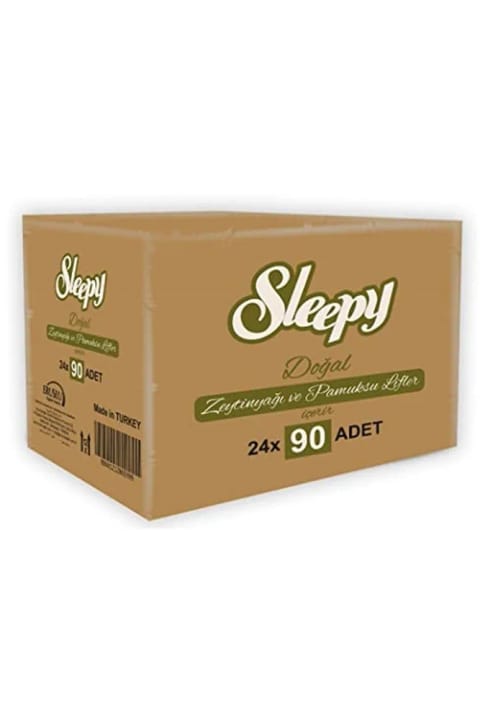 Sleepy دستمال مرطوب روغن زیتون ۲۴×۹۰ عددی