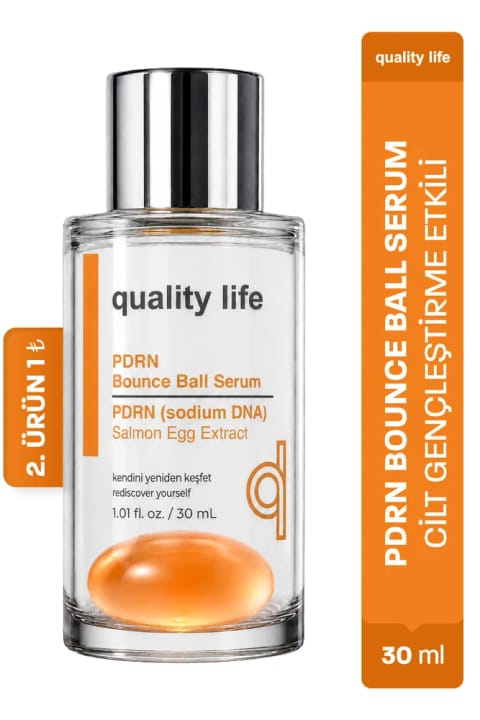 Quality Life PDRN سامون DNA Bounce Ball سرم NAD+ ترمیمکننده و بازسازیکننده پوست