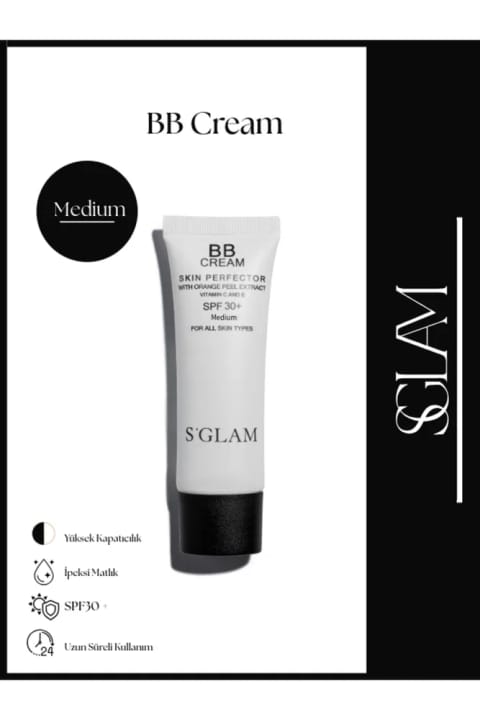 S'GLAM کرم BB با SPF 30 رنگ Medium حجم 50 میلی‌لیتر