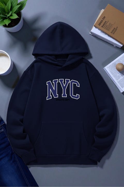 سویشرت هودی چاپ طرح NYC یونیسکس uyguntarz